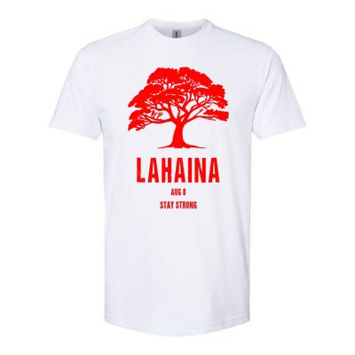 Maui Hawaii Strong Maui Wildfire Lahaina Survivor Softstyle CVC T-Shirt