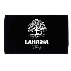 Maui Hawaii Strong Maui Wildfire Lahaina Survivor Microfiber Hand Towel