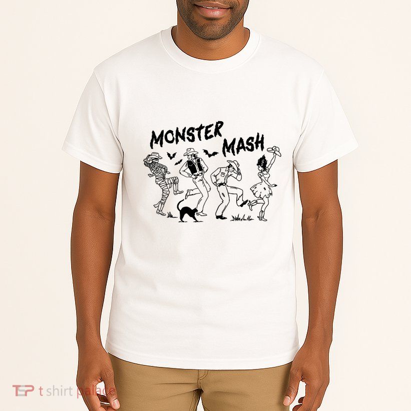Monster Halloween Spooky Cowgirl Cowboy Tall T-Shirt