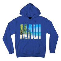 Maui Hawaii Souvenir Merch Family Summer Beach Vacay Cute Gift Hoodie