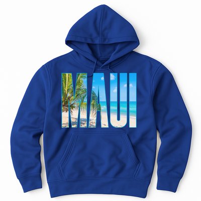 Maui Hawaii Souvenir Merch Family Summer Beach Vacay Cute Gift Hoodie