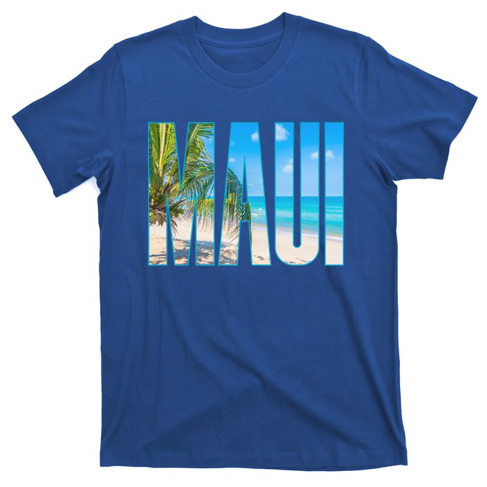 Maui Hawaii Souvenir Merch Family Summer Beach Vacay Cute Gift T-Shirt