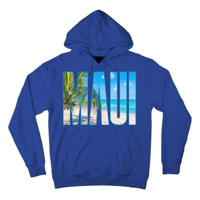 Maui Hawaii Souvenir Merch Family Summer Beach Vacay Cute Gift Tall Hoodie