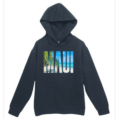 Maui Hawaii Souvenir Merch Family Summer Beach Vacay Cute Gift Urban Pullover Hoodie