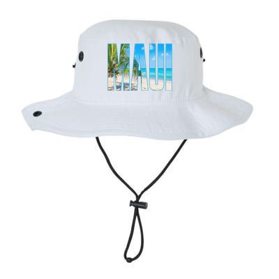 Maui Hawaii Souvenir Merch Family Summer Beach Vacay Cute Gift Legacy Cool Fit Booney Bucket Hat