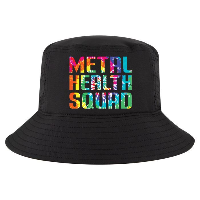 Mental Health Squad Tie Dye Cool Comfort Performance Bucket Hat
