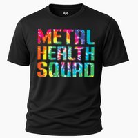 Mental Health Squad Tie Dye Cooling Performance Crew T-Shirt
