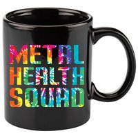 Mental Health Squad Tie Dye 11oz C Handle Ceramic Mug