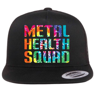Mental Health Squad Tie Dye Flatbill Hat