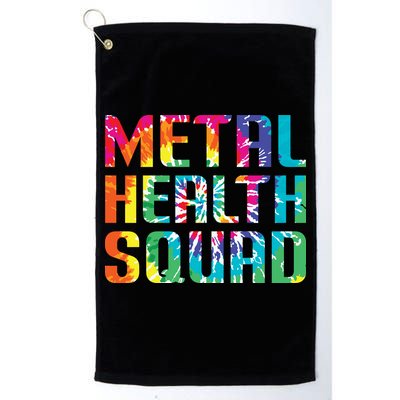 Mental Health Squad Tie Dye Golf Towel