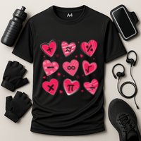 Math Heart Symbols Addition Pi Equation Design Gift Performance Shirt