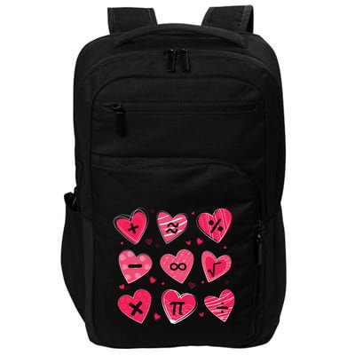 Math Heart Symbols Addition Pi Equation Design Gift Impact Tech Backpack