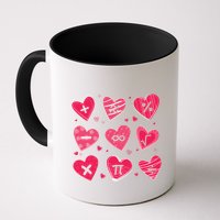 Math Heart Symbols Addition Pi Equation Design Gift Mug
