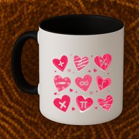 Math Heart Symbols Addition Pi Equation Design Gift Mug