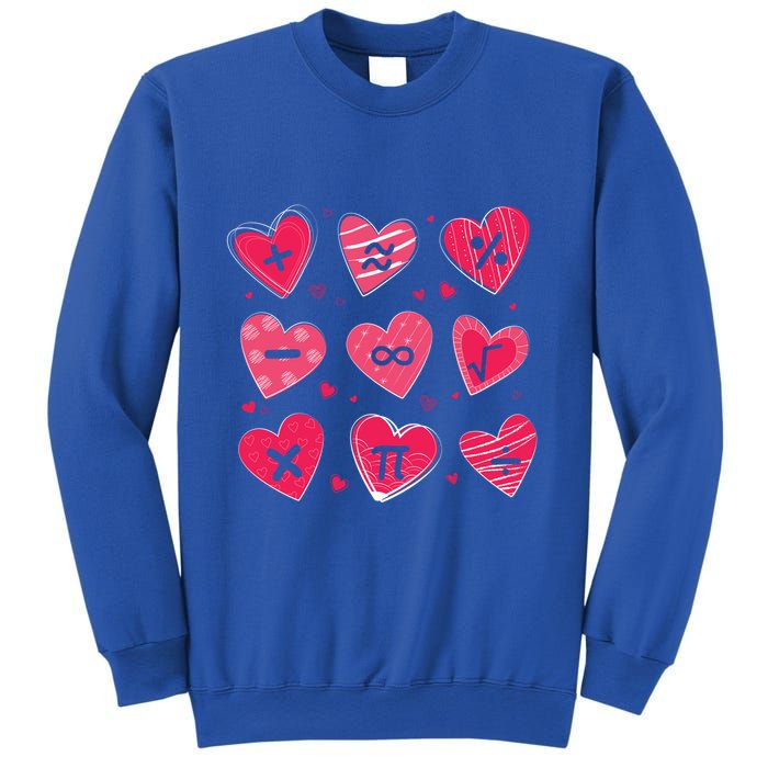 Math Heart Symbols Addition Pi Equation Design Gift Sweatshirt