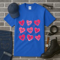 Math Heart Symbols Addition Pi Equation Design Gift Tall T-Shirt