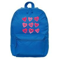 Math Heart Symbols Addition Pi Equation Design Gift 16 in Basic Backpack