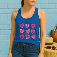 Math Heart Symbols Addition Pi Equation Design Gift Womens Tank Top