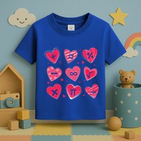 Math Heart Symbols Addition Pi Equation Design Gift Toddler T-Shirt