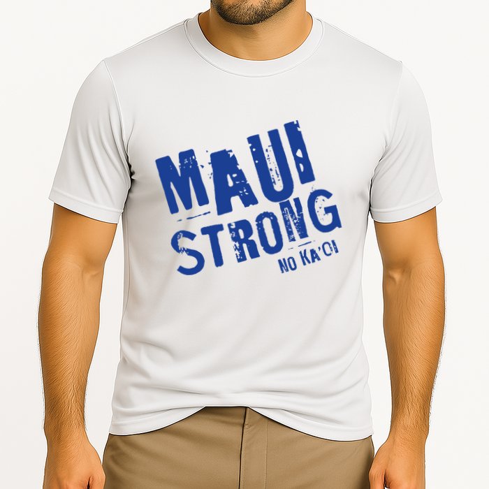 Maui Hawaii Strong Cooling Performance Crew T-Shirt