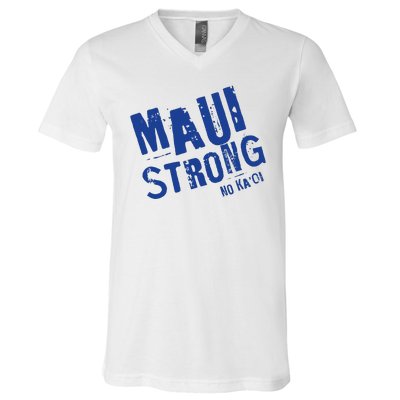 Maui Hawaii Strong V-Neck T-Shirt