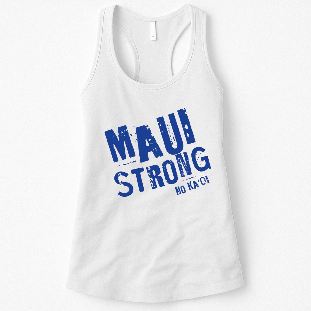 Maui Hawaii Strong Womens Tank Top