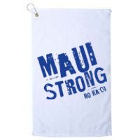 Maui Hawaii Strong Platinum Collection Golf Towel