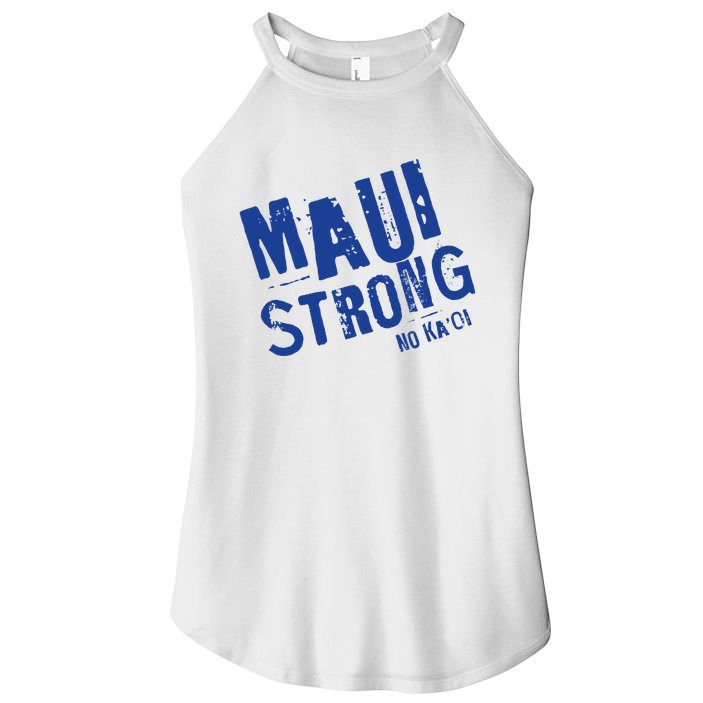 Maui Hawaii Strong Women's Perfect Tri Rocker Tank