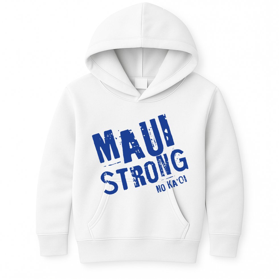 Maui Hawaii Strong Kids Hoodie