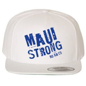 Maui Hawaii Strong Wool Snapback Cap