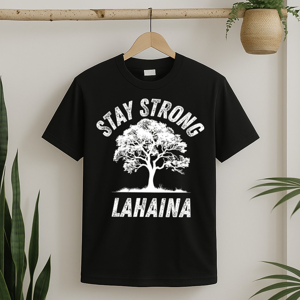 Maui Hawaii Strong Maui Wildfire Lahaina Survivor T-Shirt