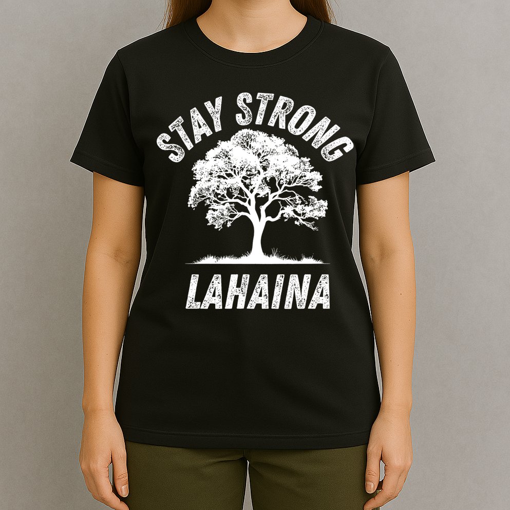 Maui Hawaii Strong Maui Wildfire Lahaina Survivor T-Shirt