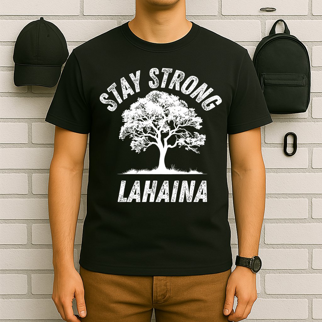 Maui Hawaii Strong Maui Wildfire Lahaina Survivor T-Shirt