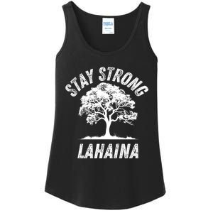 Maui Hawaii Strong Maui Wildfire Lahaina Survivor Ladies Essential Tank