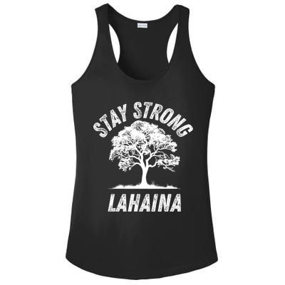 Maui Hawaii Strong Maui Wildfire Lahaina Survivor Ladies PosiCharge Competitor Racerback Tank