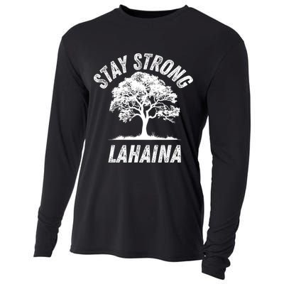 Maui Hawaii Strong Maui Wildfire Lahaina Survivor Cooling Performance Long Sleeve Crew