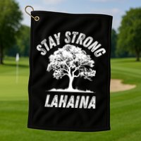 Maui Hawaii Strong Maui Wildfire Lahaina Survivor Golf Towel