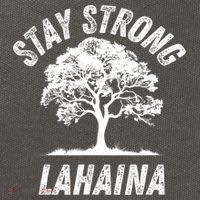 Maui Hawaii Strong Maui Wildfire Lahaina Survivor Cotton Canvas Backpack