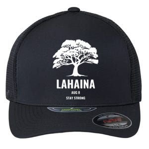 Maui Hawaii Strong Maui Wildfire Gift Lahaina Survivor Flexfit Unipanel Trucker Cap