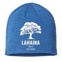 Maui Hawaii Strong Maui Wildfire Gift Lahaina Survivor Sustainable Beanie