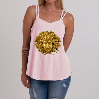 Medusa Head Snake Hair Greek Myth Gorgon Women's Strappy Tank