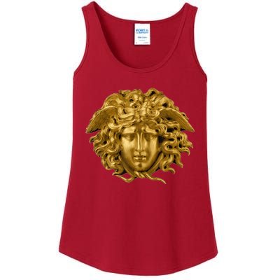 Medusa Head Snake Hair Greek Myth Gorgon Ladies Essential Tank