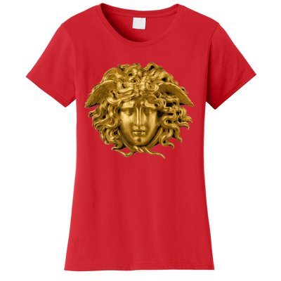 Medusa Head Snake Hair Greek Myth Gorgon Women's T-Shirt