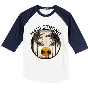 Maui Hawaii Strong Pray For Maui Pray For Lahaina Hawaii Baseball Sleeve Shirt