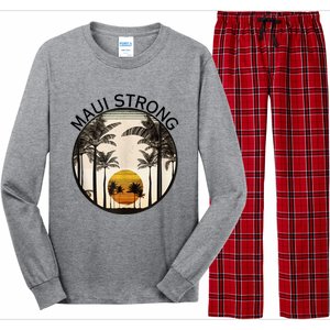 Maui Hawaii Strong Pray For Maui Pray For Lahaina Hawaii Long Sleeve Pajama Set