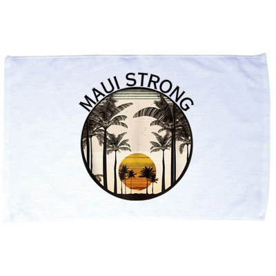 Maui Hawaii Strong Pray For Maui Pray For Lahaina Hawaii Microfiber Hand Towel