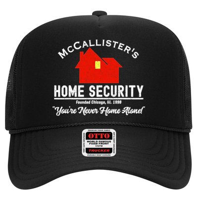McCallister's Home Security Christmas Alone Chicago Burglars Trucker Hat