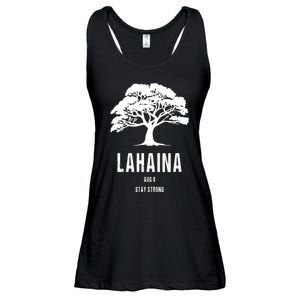 Maui Hawaii Strong Maui Wildfire Lahaina Survivor Ladies Essential Flowy Tank