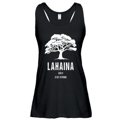 Maui Hawaii Strong Maui Wildfire Lahaina Survivor Ladies Essential Flowy Tank