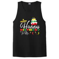 Mexican Holliday Sombrero Cute Cake Happy Birthday To Me PosiCharge Competitor Tank